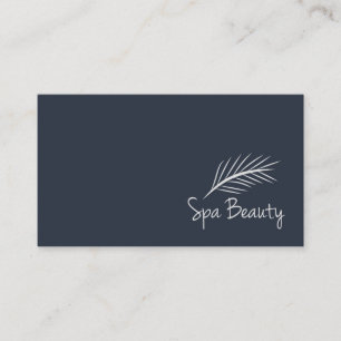 Tarjeta de visita Spa Beauty