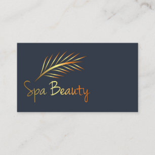 Tarjeta de visita Spa Beauty