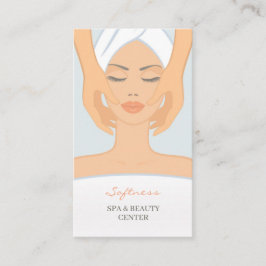 Tarjeta de visita Spa y Beauty Massage