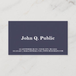 Tarjeta De Visita Spacey Seattle