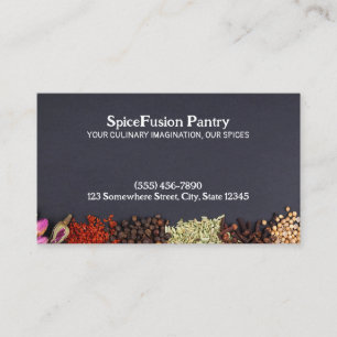 Tarjeta De Visita Spices Chef