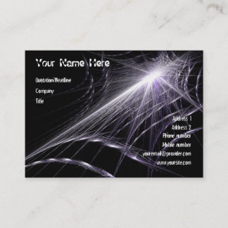 Tarjeta De Visita Spider Web