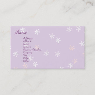 Tarjeta De Visita Spiffy Cupcake