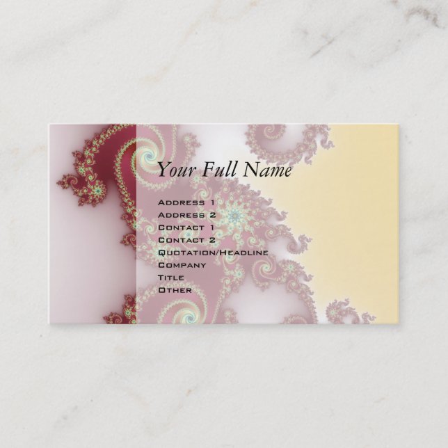 Tarjeta De Visita Spiraly Goodnes (Anverso)