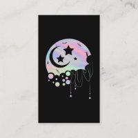 Spiritual Pastel Goth Kawaii Moon