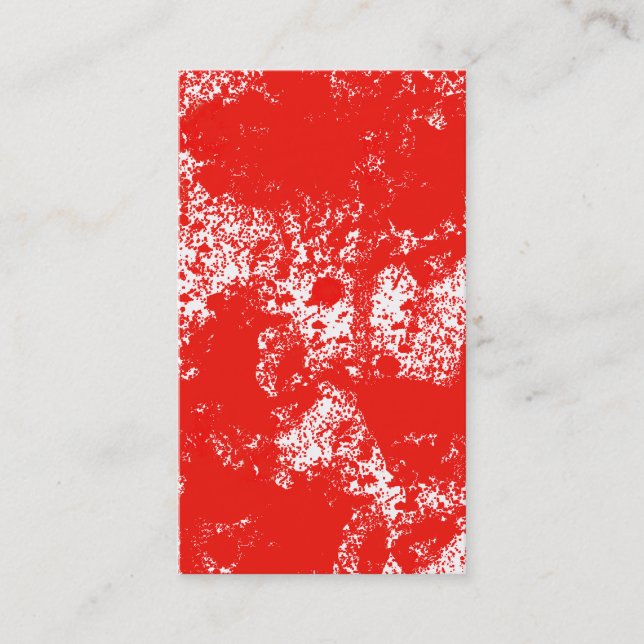 Tarjeta De Visita splatz roja (Anverso)