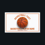 Tarjeta De Visita Sport Coach Basketball<br><div class="desc">Sport Coach Basketball</div>