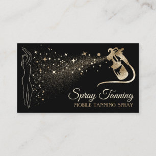 Tarjeta De Visita Spray Body Tan