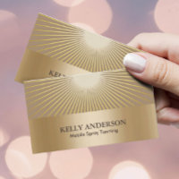 Spray Tanning Salon Golden Sun Rays Moderno