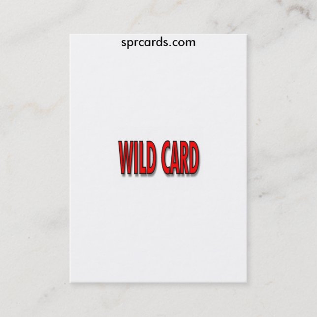 Tarjeta De Visita sprcards-fillercard (Anverso)
