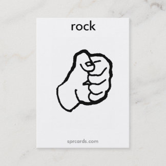 Tarjeta De Visita sprcards-rockcard
