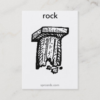 Tarjeta De Visita sprcards-rockcard