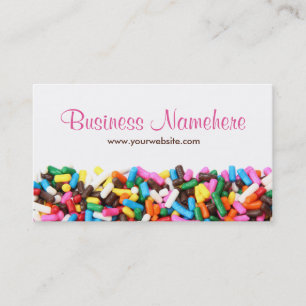 Tarjeta De Visita Sprinkles Business Cards