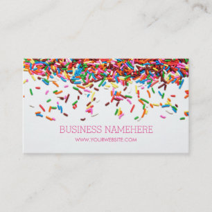 Tarjeta De Visita Sprinkles Business Cards