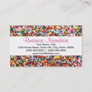 Tarjeta De Visita Sprinkles Business Cards
