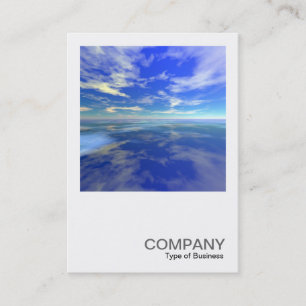 Tarjeta De Visita Square Photo 030 - Sea and Sky