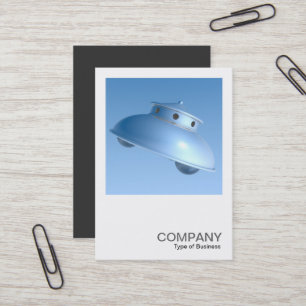 Tarjeta De Visita Square Photo 607 - Flying Saucer