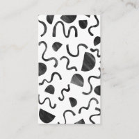 Squiggles + Formas Moda negrita Única mínima
