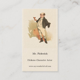 Tarjeta De Visita Sr. Pickwick de Kyd, Los papeles de Pickwick de Di