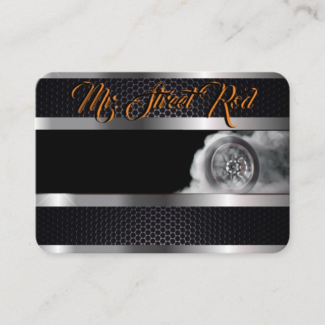 Tarjeta De Visita Sr. Street Rod (Anverso)