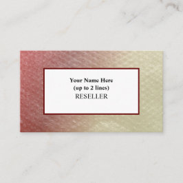 Tarjeta De Visita St. Ago. Esbozo Revendedor de fondo de burbujas