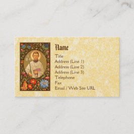 Tarjeta De Visita St. Aloysius Gonzaga (PM 01) Standard