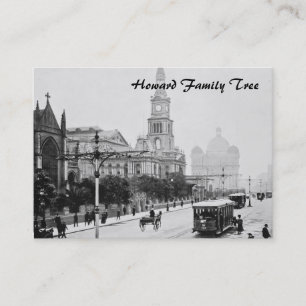 Tarjeta De Visita St antiguo Sydney Australia c1898 de George de la