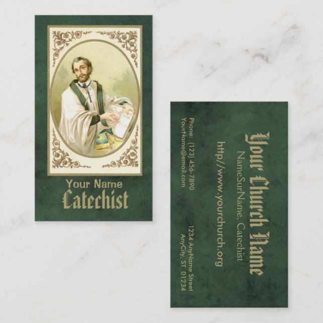 Tarjeta De Visita St. César de Bus (SLE 001) (Anverso / Reverso)