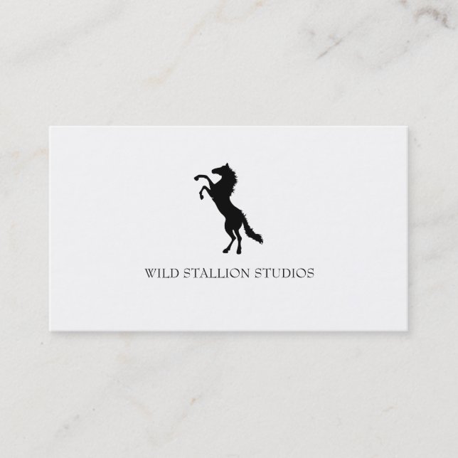 Tarjeta De Visita Stallion (Anverso)