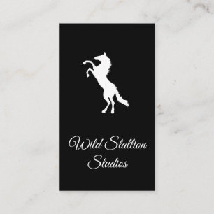 Tarjeta De Visita Stallion salvaje 2