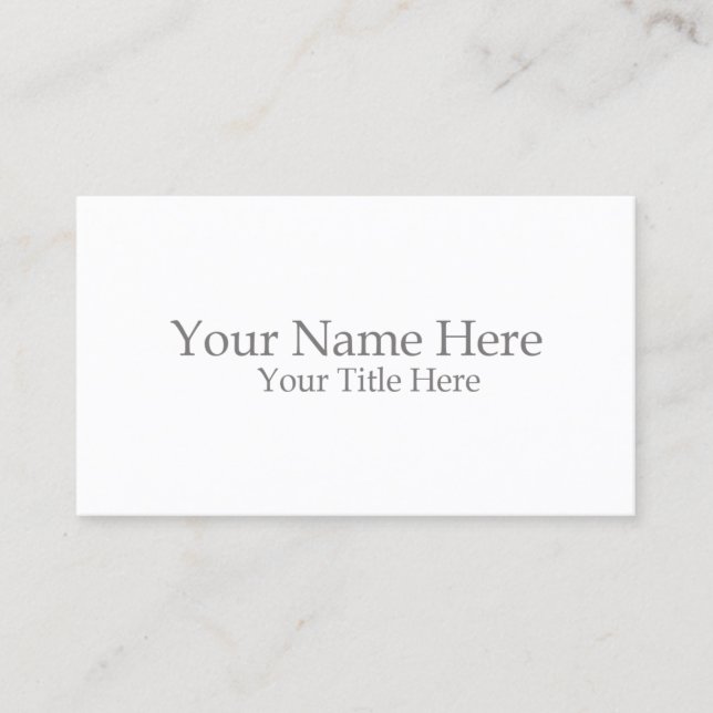 Tarjeta De Visita Standard, 3.5" x 2.0" Business Card (Anverso)