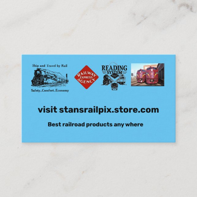 Tarjeta De Visita stansrailpix.store (Anverso)