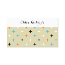 Starburst moderno retro de mediados de siglo