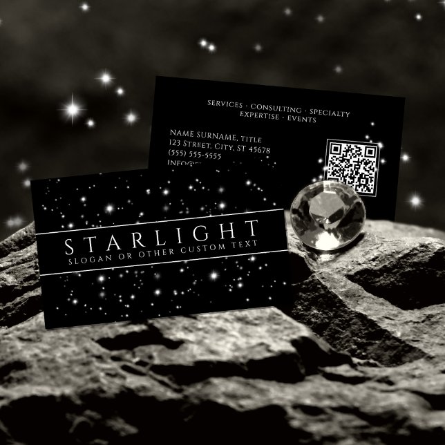 Tarjeta De Visita Starlight Black (Subido por el creador)