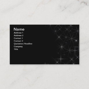 Tarjeta de visita Starry
