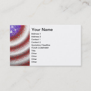 Tarjeta De Visita Stars-n-Stripes
