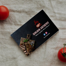 Steack House Business | Código de barras oscuro mi