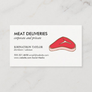 Tarjeta De Visita Steak