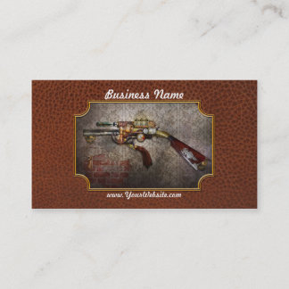 Tarjeta De Visita Steampunk - arma - el sidearm