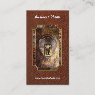 Tarjeta De Visita Steampunk - cerrajero - la llave a mi corazón