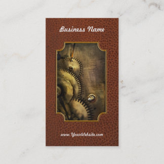 Tarjeta De Visita Steampunk - dentudo