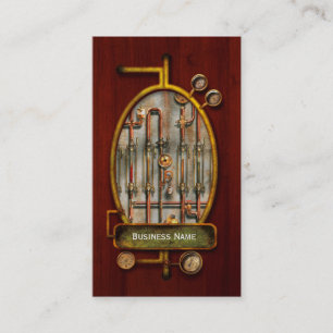 Tarjeta De Visita Steampunk - El colector de lubricación