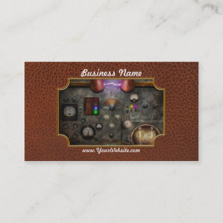 Tarjeta De Visita Steampunk - el modulador