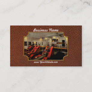 Tarjeta De Visita Steampunk - Hombre los controles 1908