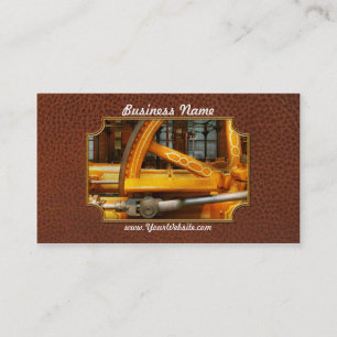 Tarjeta De Visita Steampunk - Motor - Eres tan volante de inercia