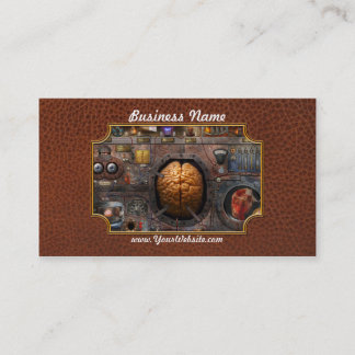 Tarjeta De Visita Steampunk - sobrecarga de información