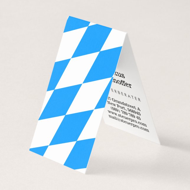 Tarjeta De Visita Steuerberater / Consultor (Anverso)