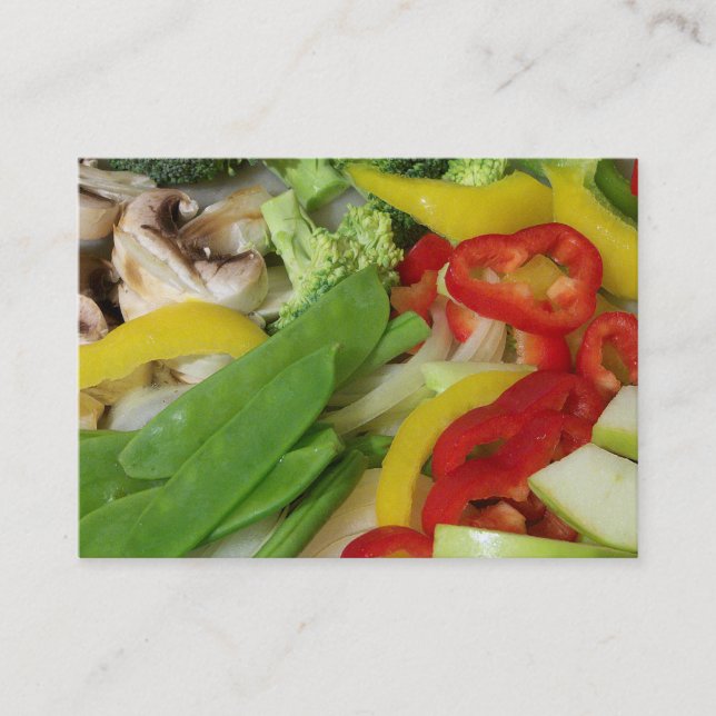 Tarjeta De Visita Stir-fry 02 (Anverso)