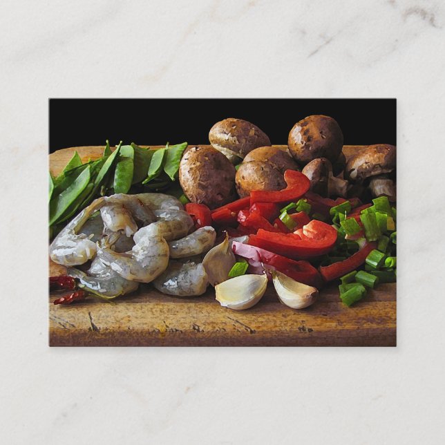 Tarjeta De Visita Stir Fry ATC (Anverso)