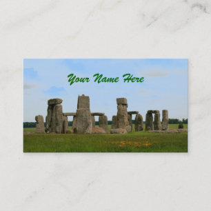 Tarjeta De Visita Stonehenge